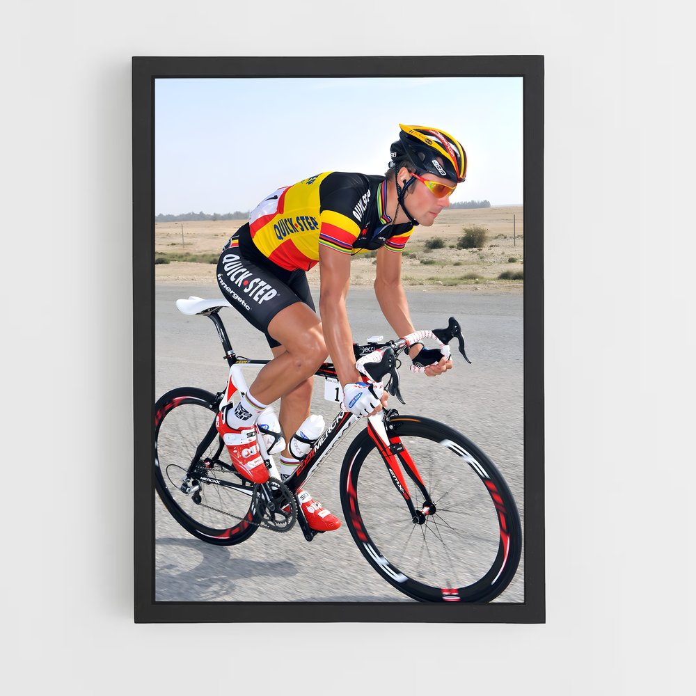 Poster Surf et Pédales – affiche Cyclisme (vue 2)